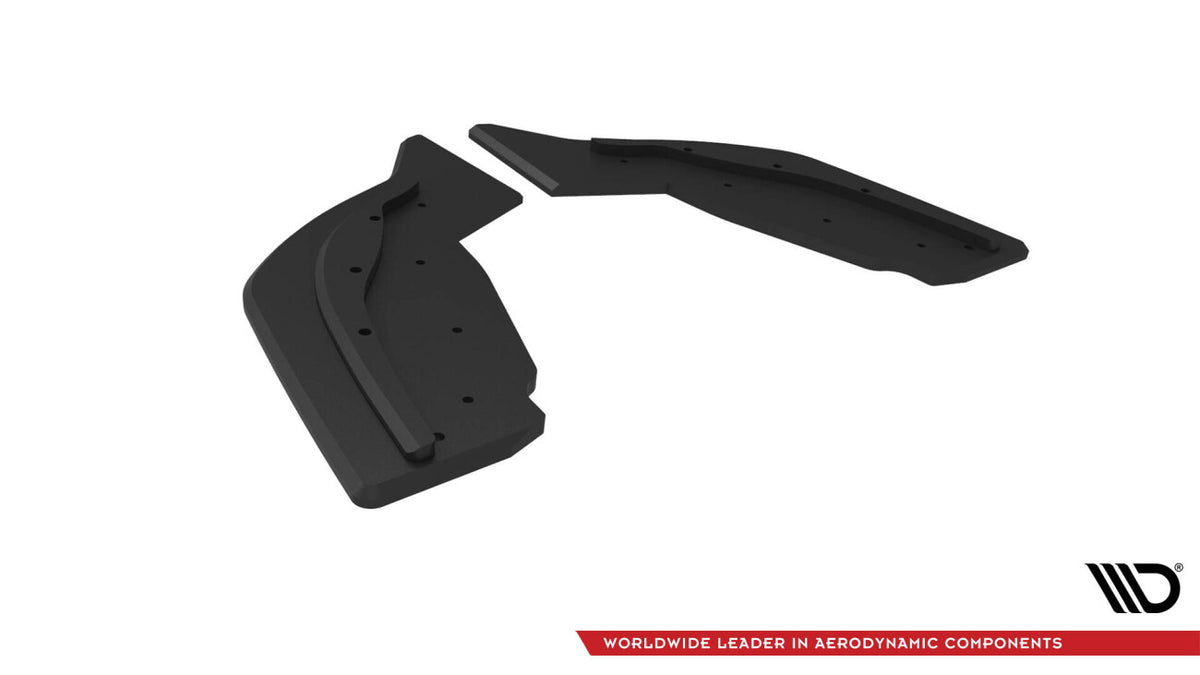 Street Pro Diffusor Flaps V.2 passend für BMW 1er F40 M-Paket / M135i schwarz matt