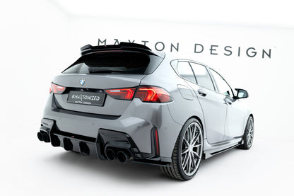 Street Pro Diffusor Flaps V.2 passend für BMW 1er M-Paket F70 schwarz matt