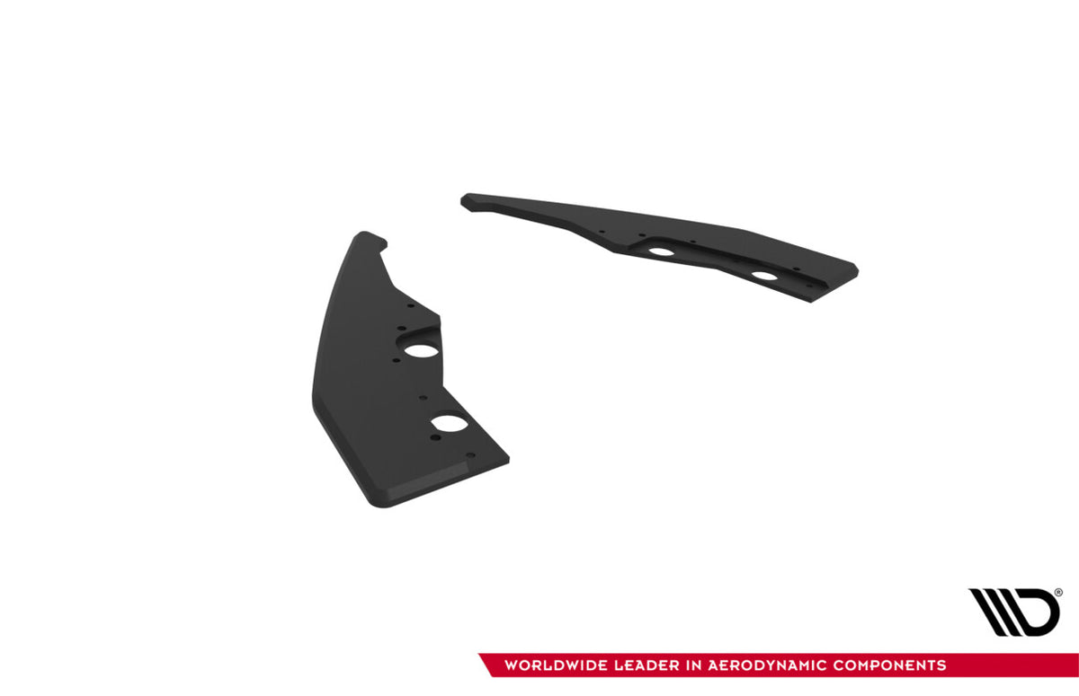Street Pro Diffusor Flaps V.2 passend für BMW 1er M-Paket F70 schwarz matt