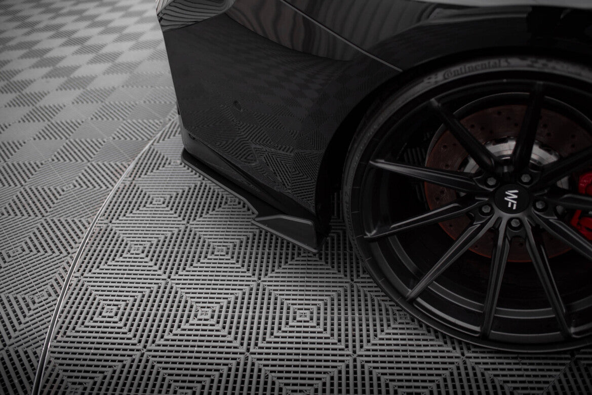 Street Pro Diffusor Flaps V.2 passend für BMW M2 G87 schwarz matt