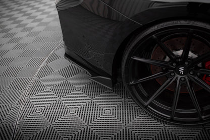 Street Pro Diffusor Flaps V.2 passend für BMW M2 G87 schwarz matt