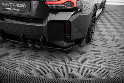 Street Pro Diffusor Flaps V.2 passend für BMW M2 G87 schwarz matt