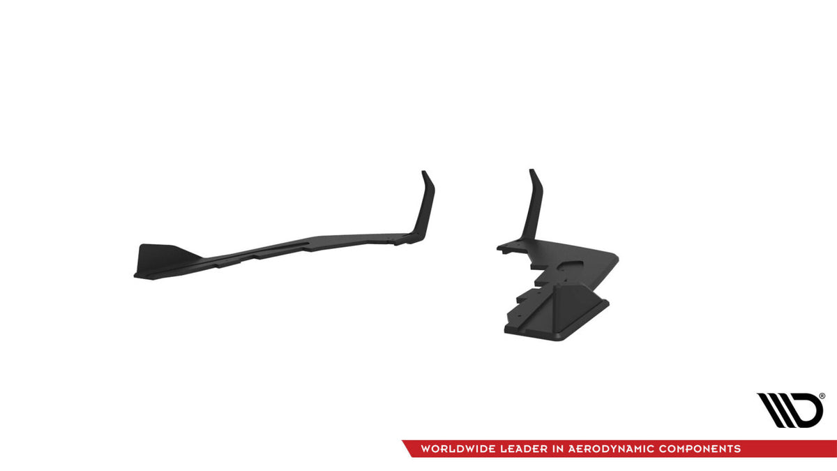 Street Pro Diffusor Flaps V.2 passend für BMW M2 G87 schwarz matt