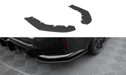 Street Pro Diffusor Flaps V.2 passend für BMW M3 Limousine / Touring G80 / G81 schwarz matt