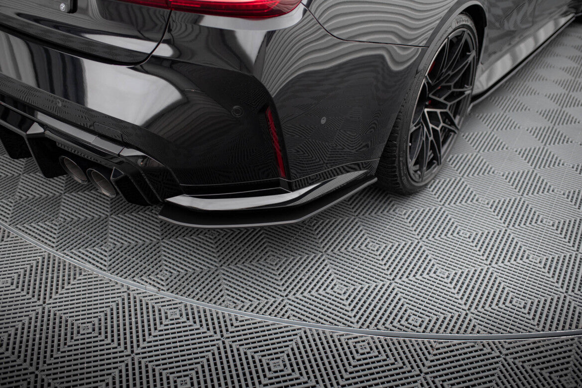 Street Pro Diffusor Flaps V.2 passend für BMW M3 Limousine / Touring G80 / G81 schwarz matt