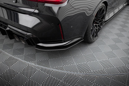 Street Pro Diffusor Flaps V.2 passend für BMW M3 Limousine / Touring G80 / G81 schwarz matt