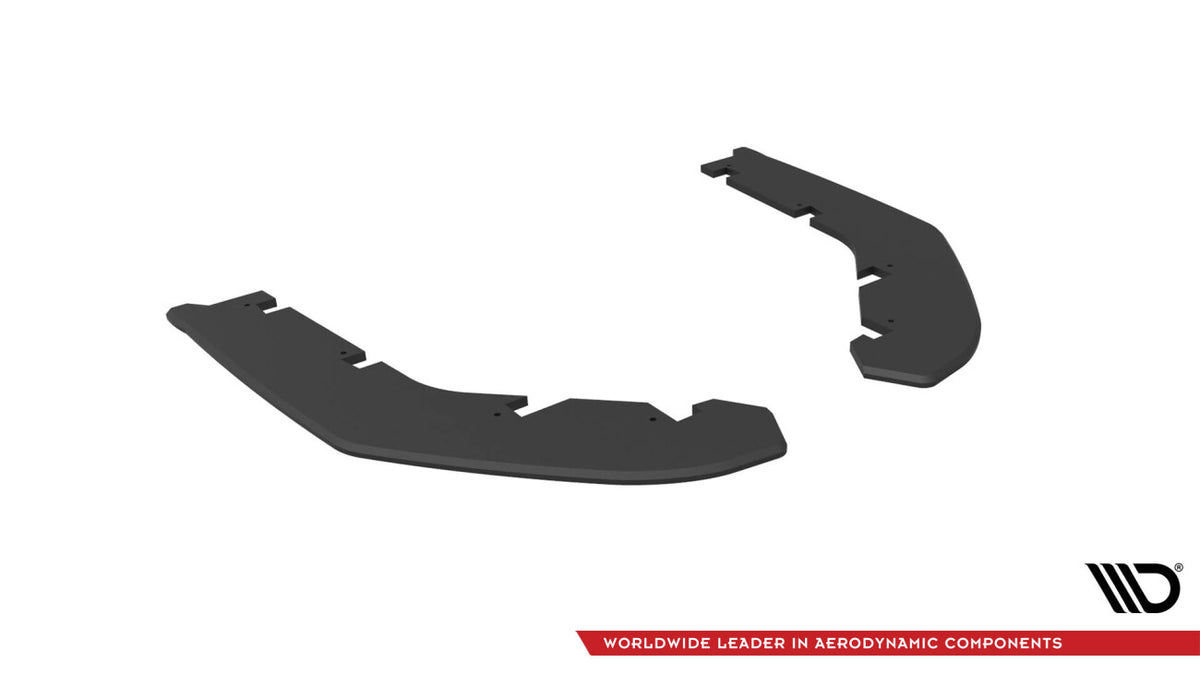 Street Pro Diffusor Flaps V.2 passend für BMW M3 Limousine / Touring G80 / G81 schwarz matt