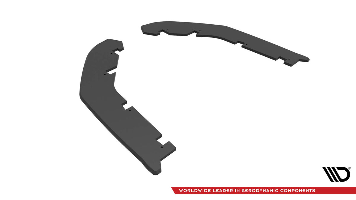 Street Pro Diffusor Flaps V.2 passend für BMW M3 Limousine / Touring G80 / G81 schwarz matt