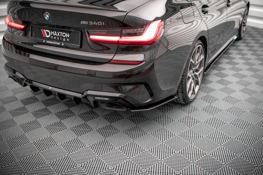 Street Pro Diffusor Flaps V.2 passend für BMW M340i / M-Paket G20 / G21 schwarz matt