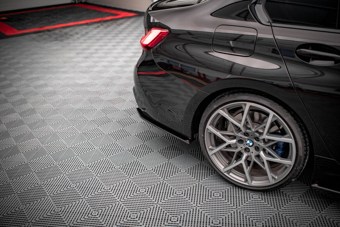 Street Pro Diffusor Flaps V.2 passend für BMW M340i / M-Paket G20 / G21 schwarz matt
