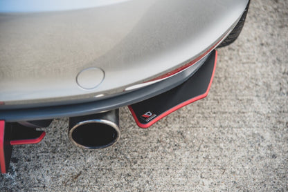 Street Pro Diffusor Flaps V.2 passend für VW Golf 7 GTI schwarz matt