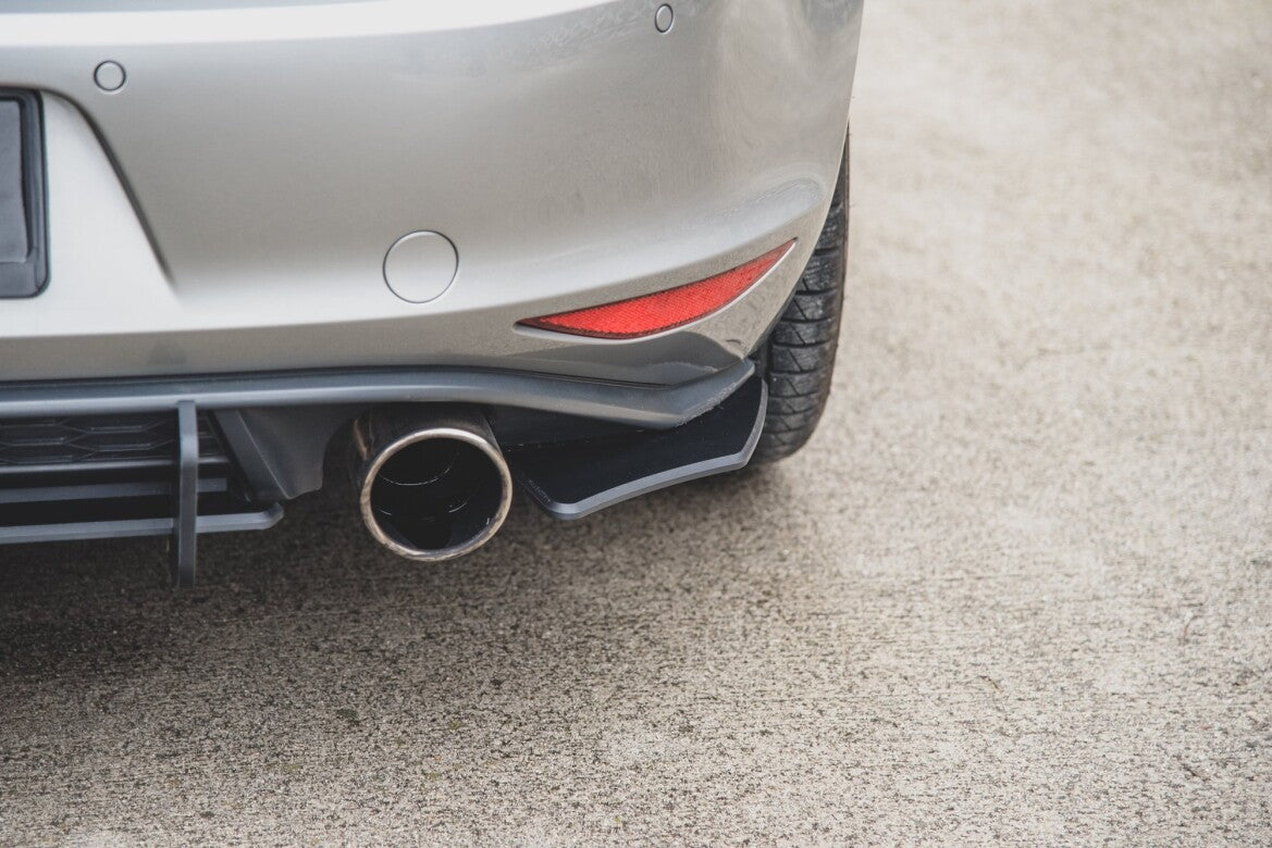 Street Pro Diffusor Flaps V.2 passend für VW Golf 7 GTI schwarz matt