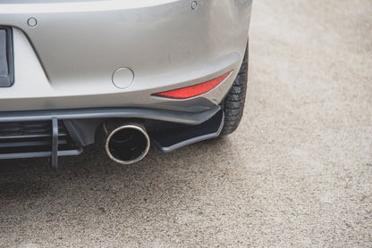 Street Pro Diffusor Flaps V.2 passend für VW Golf 7 GTI schwarz matt