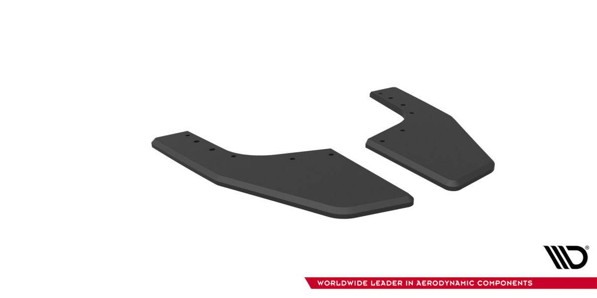 Street Pro Diffusor Flaps V.2 passend für VW Golf 8 R / 8 R FL Hatchback schwarz matt