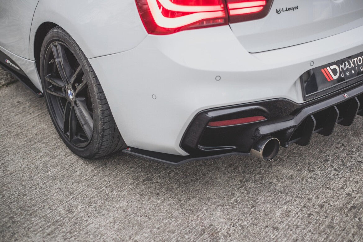 Street Pro Diffusor Flaps V.3 passend für BMW 1er F20 M140i schwarz matt