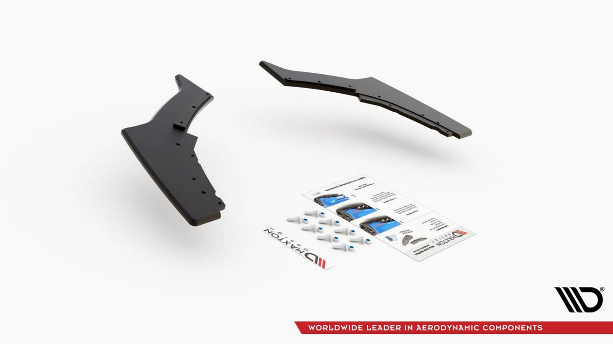 Street Pro Diffusor Flaps V.3 passend für BMW 1er F20 M140i schwarz matt