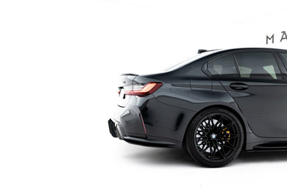 Street Pro Diffusor Flaps V.3 passend für BMW M3 Limousine / Touring G80 / G81 schwarz matt