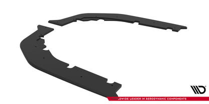 Street Pro Diffusor Flaps V.3 passend für BMW M3 Limousine / Touring G80 / G81 schwarz matt