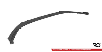 Street Pro Frontlippe passend für Audi A3 8Y schwarz matt + Hochglanz Flaps