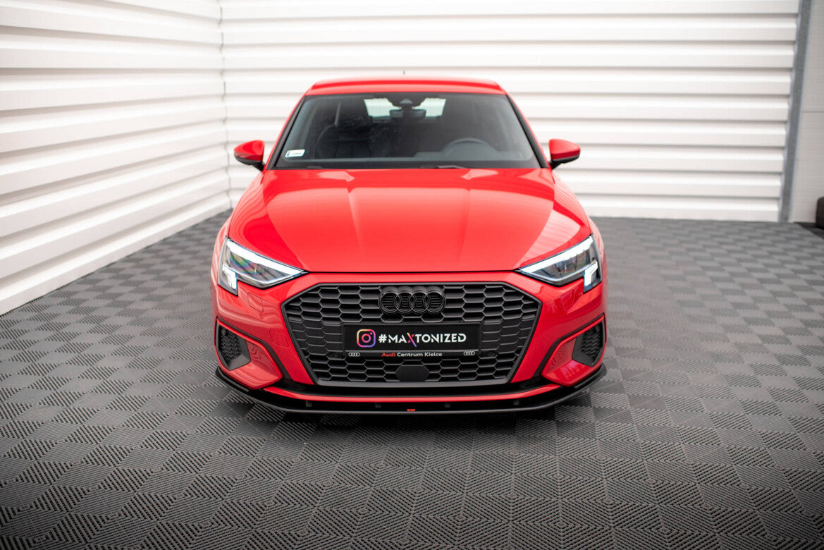 Street Pro Frontlippe passend für Audi A3 8Y schwarz matt