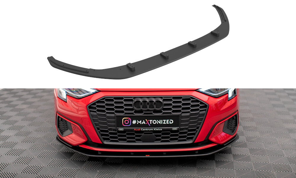 Street Pro Frontlippe passend für Audi A3 8Y schwarz matt
