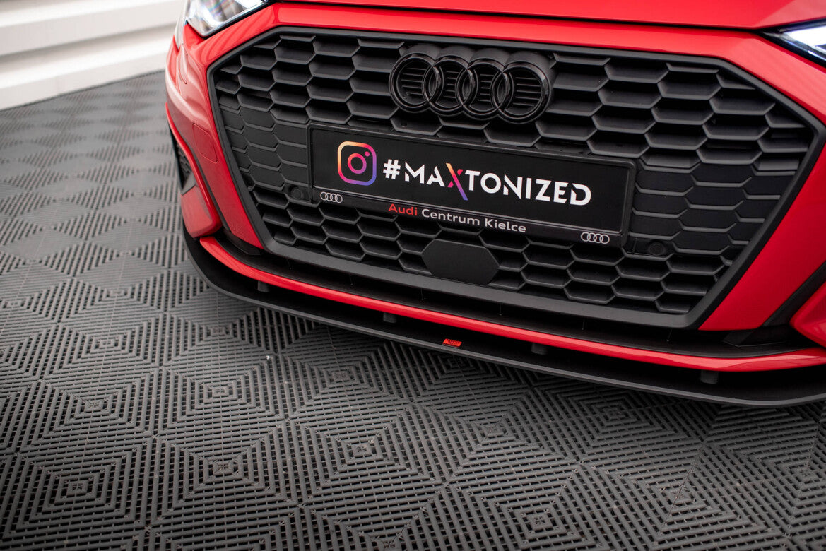 Street Pro Frontlippe passend für Audi A3 8Y schwarz matt