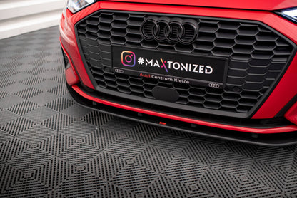 Street Pro Frontlippe passend für Audi A3 8Y schwarz matt