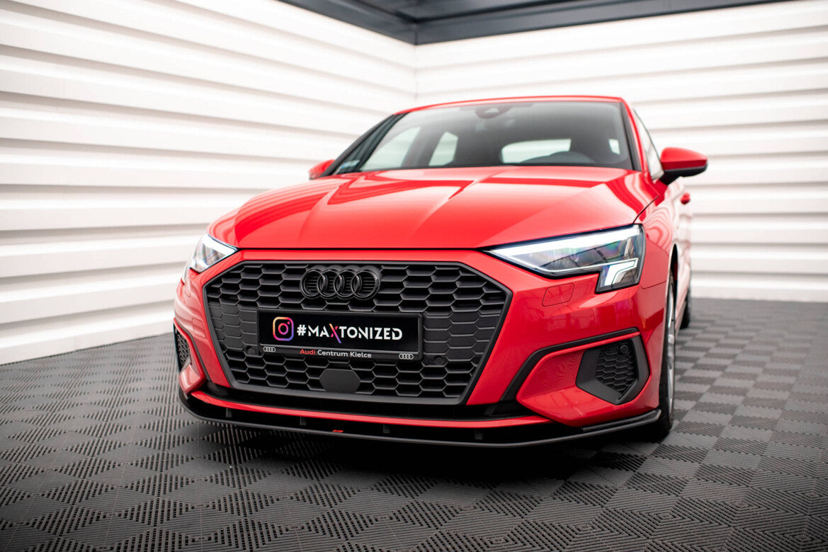 Street Pro Frontlippe passend für Audi A3 8Y schwarz matt
