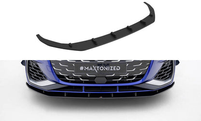 Street Pro Frontlippe passend für Audi A3 S-Line Limousine / S3 Limousine 8Y FL schwarz matt