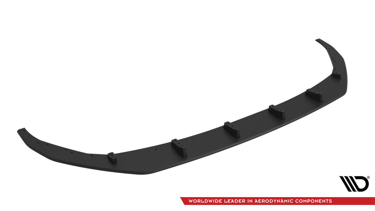 Street Pro Frontlippe passend für Audi A3 S-Line Limousine / S3 Limousine 8Y FL schwarz matt