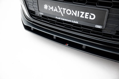 Street Pro Frontlippe passend für Audi A5 F5 FL schwarz matt