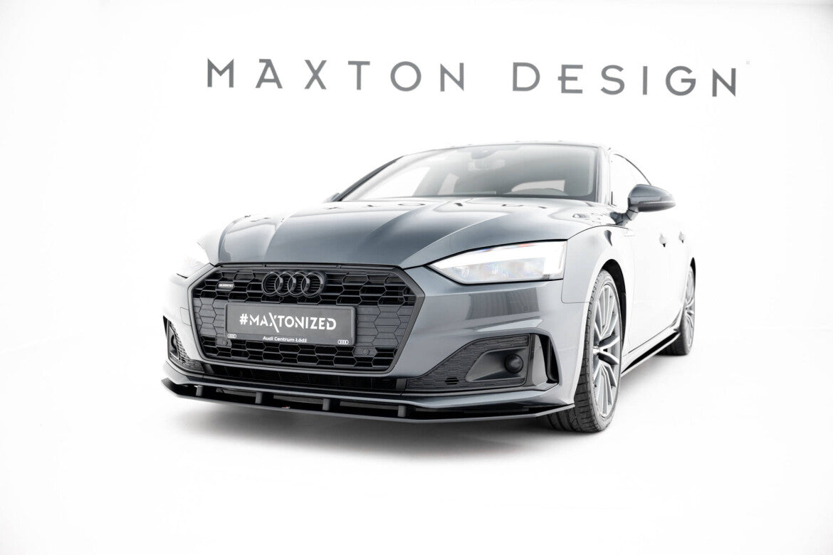 Street Pro Frontlippe passend für Audi A5 F5 FL schwarz matt