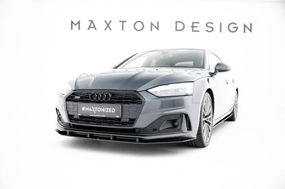 Street Pro Frontlippe passend für Audi A5 F5 FL schwarz matt