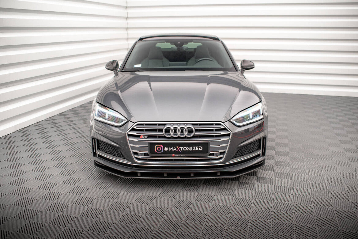 Street Pro Frontlippe passend für Audi A5 S-Line / S5 Coupe / Sportback F5 schwarz matt