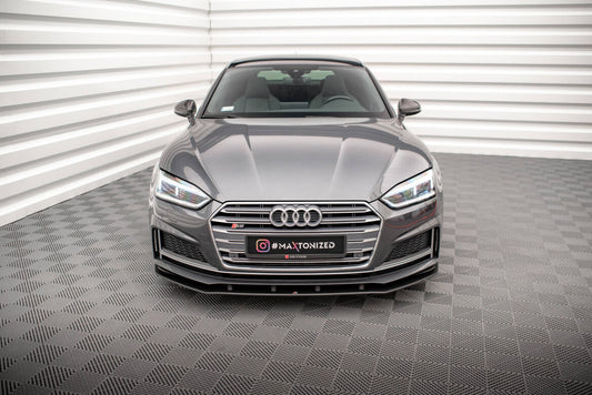 Street Pro Frontlippe passend für Audi A5 S-Line / S5 Coupe / Sportback F5 schwarz matt