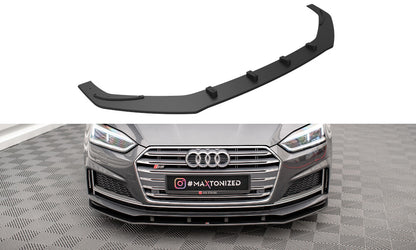 Street Pro Frontlippe passend für Audi A5 S-Line / S5 Coupe / Sportback F5 schwarz matt
