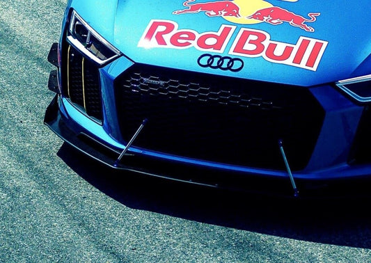 Street Pro Frontlippe passend für Audi R8 Mk.2 schwarz matt