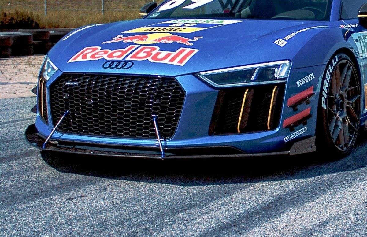 Street Pro Frontlippe passend für Audi R8 Mk.2 schwarz matt