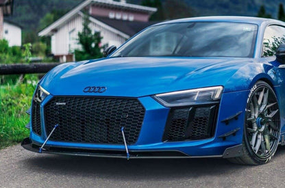 Street Pro Frontlippe passend für Audi R8 Mk.2 schwarz matt