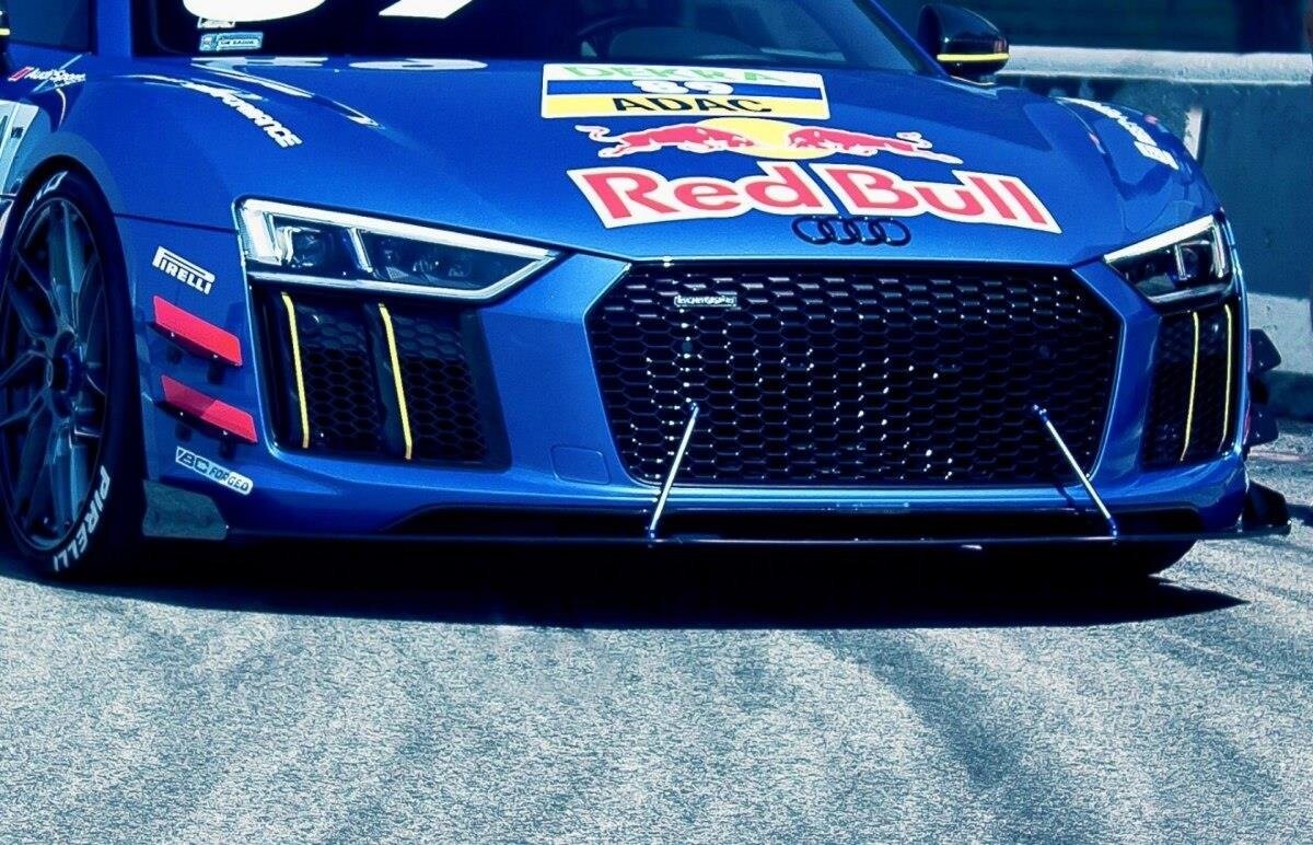 Street Pro Frontlippe passend für Audi R8 Mk.2 schwarz matt