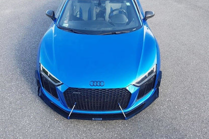 Street Pro Frontlippe passend für Audi R8 Mk.2 schwarz matt