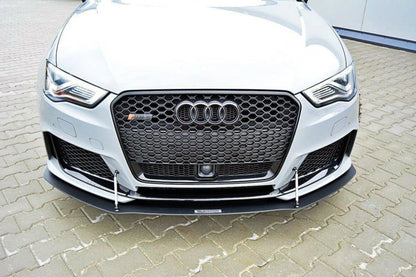 Street Pro Frontlippe passend für Audi RS3 8V Sportback schwarz matt