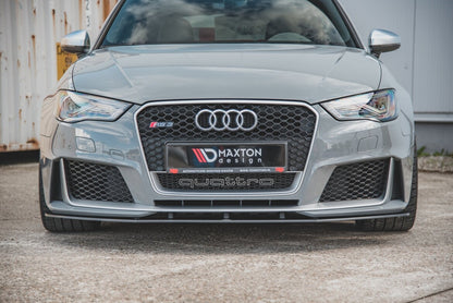 Street Pro Frontlippe passend für Audi RS3 8V Sportback schwarz matt