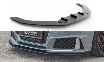 Street Pro Frontlippe passend für Audi RS3 8V Sportback schwarz matt