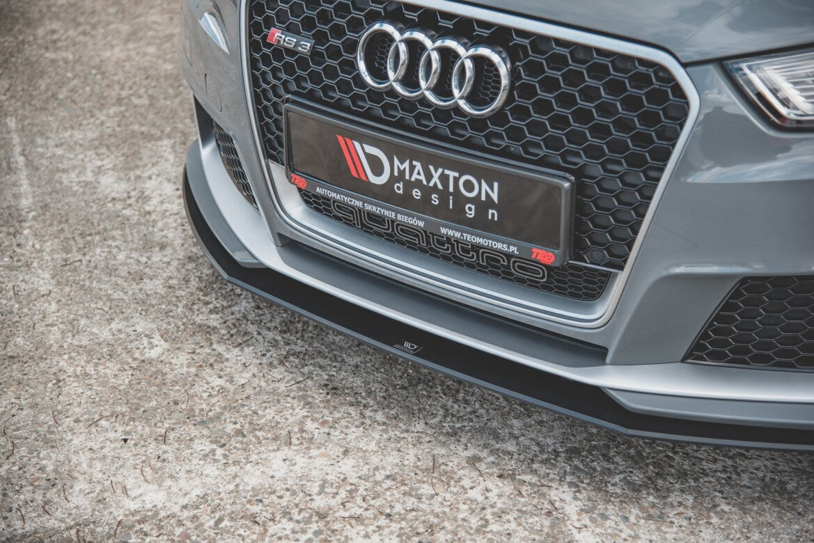 Street Pro Frontlippe passend für Audi RS3 8V Sportback schwarz matt