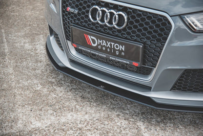 Street Pro Frontlippe passend für Audi RS3 8V Sportback schwarz matt