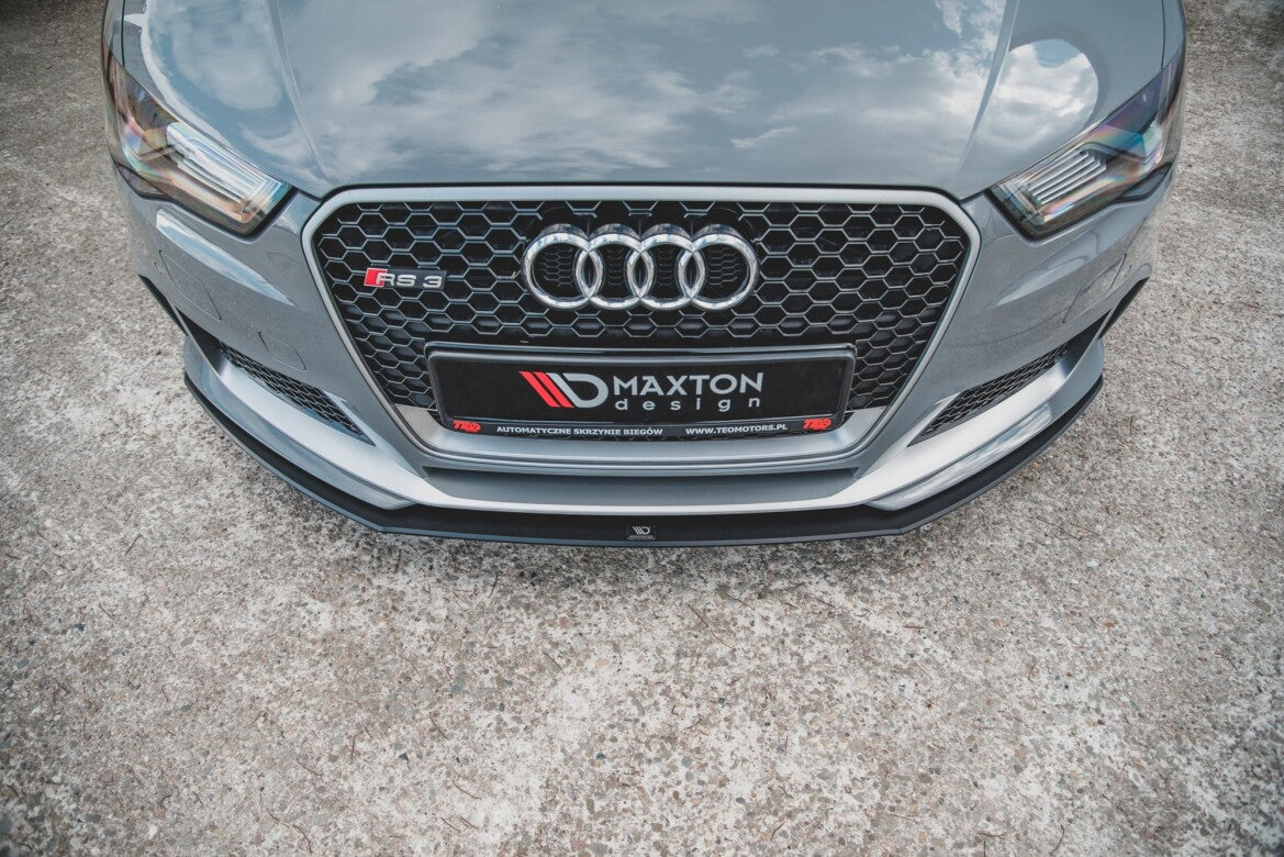 Street Pro Frontlippe passend für Audi RS3 8V Sportback schwarz matt
