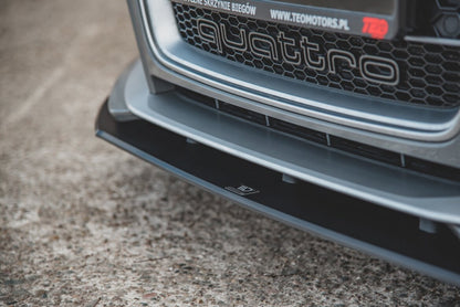 Street Pro Frontlippe passend für Audi RS3 8V Sportback schwarz matt