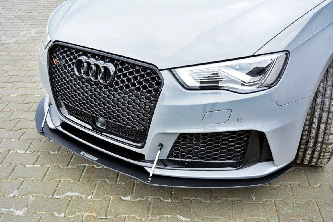Street Pro Frontlippe passend für Audi RS3 8V Sportback schwarz matt