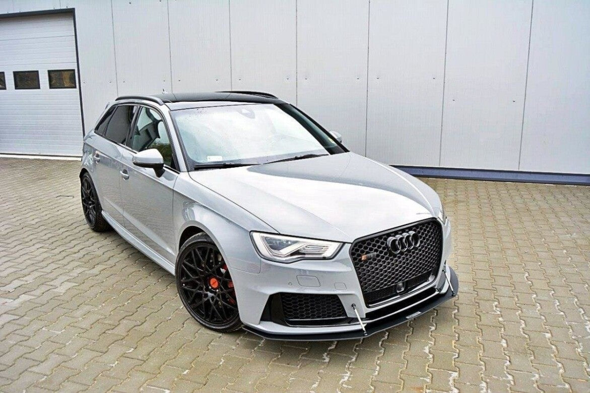 Street Pro Frontlippe passend für Audi RS3 8V Sportback schwarz matt